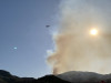 Fire west of Sunflower