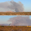 Gila River fire on South Butte