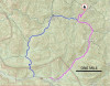saulsbury and saulsbury rock cyn purple is cleared trail 5/25