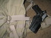 The holster attached to the STRIKE platform