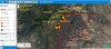 Grapevine Canyon Fire affected area