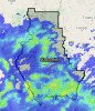 Radar estimated rainfall