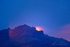 Smaller fire close to summit