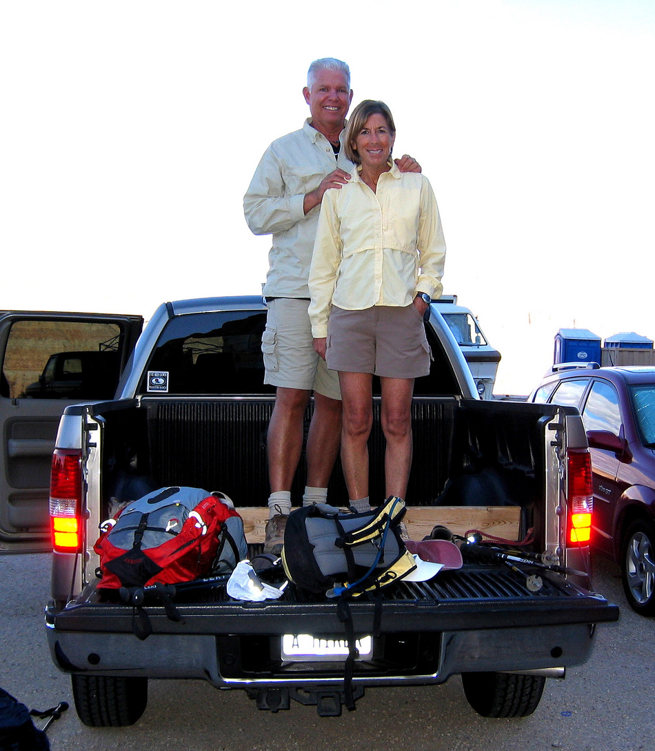 Trailhead on way to Havasupai Falls Oct 2006