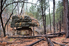 az rock pivot â¢ Canyon Arizona â¢ Hiking Pivot Rock