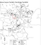 Morse Trail 43 & Pole Trail 264 Map