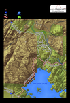 Flume Trail - Watson Lake - Map