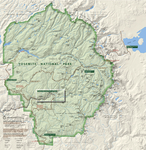 Yosemite Park Map
