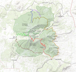 2020 Kachina Peaks Map