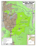 Nez Perce - Clearwater NF Map