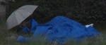Forgot one...The tarp came out for Kurt when the rains came about 4am photo of comment