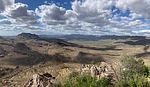 2024-04-27 :1: Wood Canyon Tower Arch and Peaks 4054 & 3820 :: John10s